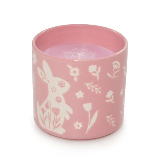 Strawberry Bunny Shortcake Decorative  Tumbler Candle